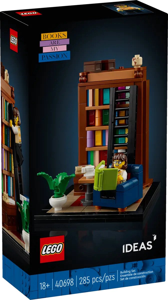 LEGO 40698 - Books Are My Passion (Boeken zijn mijn passie)