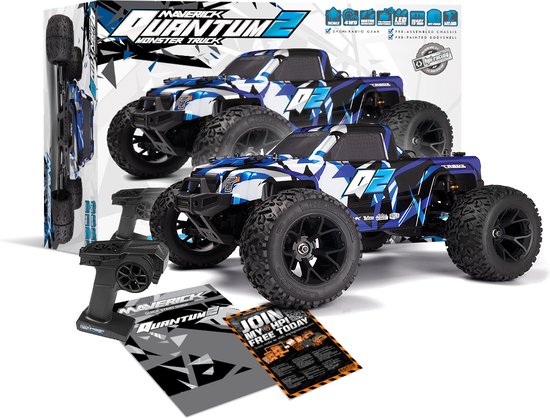 Maverick Quantum 2 radiografisch bestuurbaar model Monstertruck Elektromotor 1:10