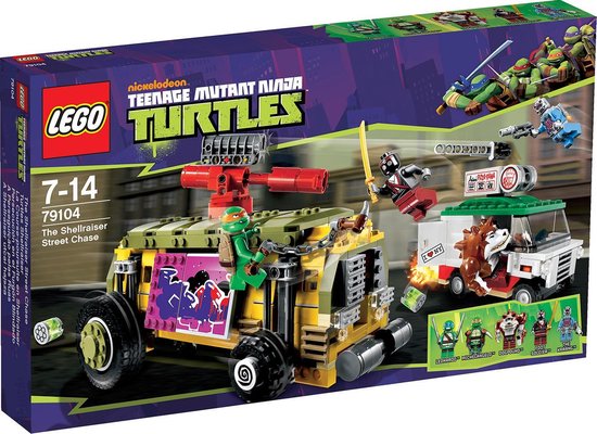 LEGO Ninja Turtles De Shellraiser Straatrace - 79104