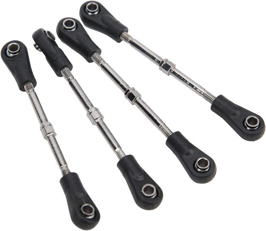 Verstelbare Achterste Bovenste Koppelstang voor 1/10 RC Off-road Auto - Set van 4