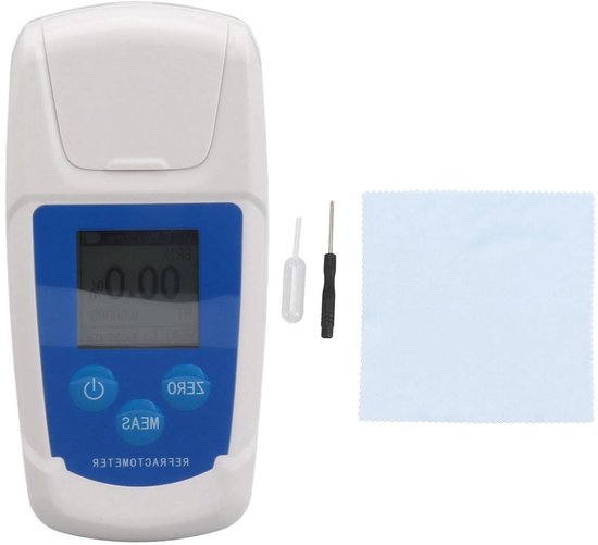 Zeer Nauwkeurige Digitale Brix-refractometer voor Het Meten van Het Suikergehalte in Dranken en Vruchtensap