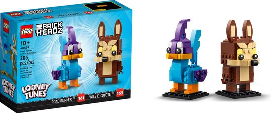 Lego 40559 brickheadz Road Runner & Wile E. Coyote