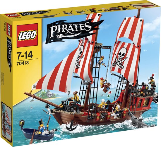 LEGO Pirates Piratenschip - 70413