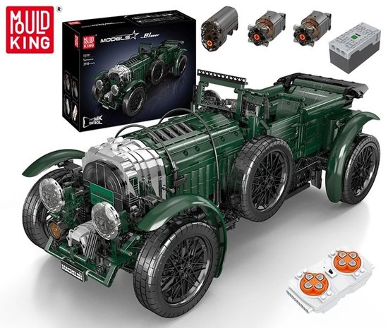 Comnox - Mould King - Klassieke Sportwagen "Blower" - 3918 Stukjes - LEGO Compatible - RC Bouwset voor Gevorderde Bouwers