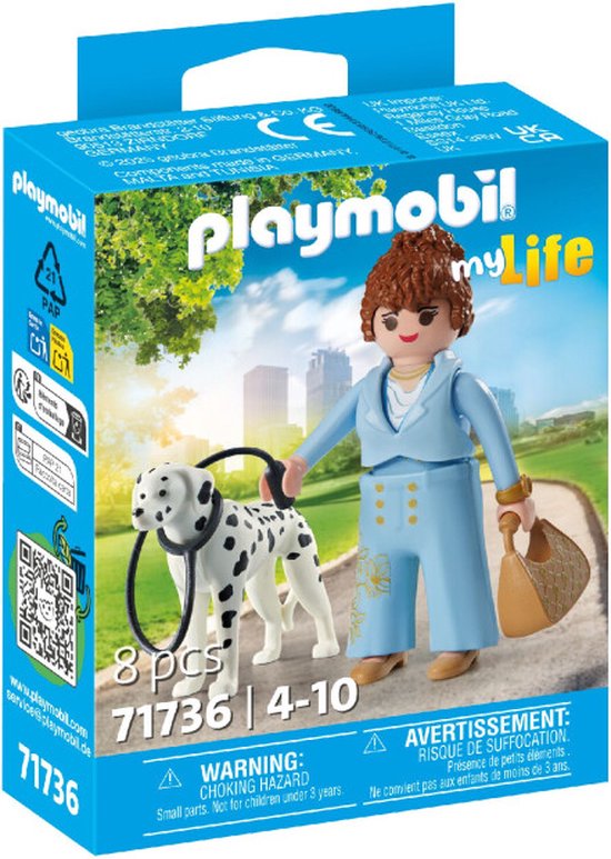 PLAYMOBIL My Life Manager met dalmatiër 71736