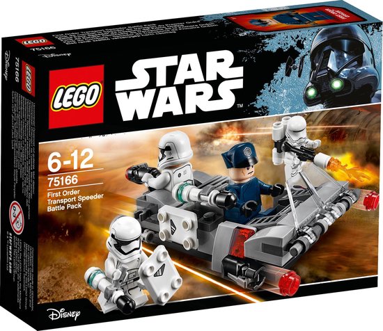 LEGO Star Wars First Order Transport Speeder Battle Pack - 75166