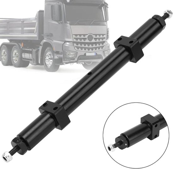 Vervangen door: Assen 1 10 Zwart Achteras Staartas Upgrade Sory Fit Voor 1 14 Tamiya Rc Auto Trailer Model (140mm)