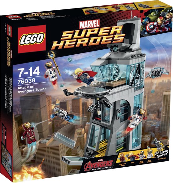 Lego Superheroes 76038 - Aanval op de Avengers toren