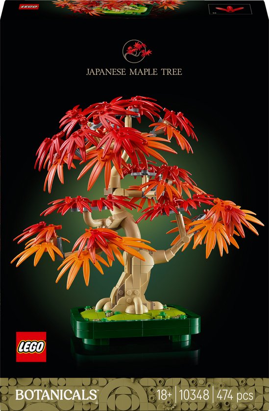 LEGO Botanicals Japanse Esdoorn Bonsaiboompje - 10348