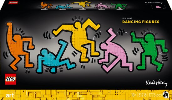 LEGO® Art Keith Haring Dansende Figuren - 31216