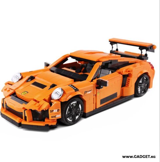 Mould King 13129 - Porsche GT3-911 - Bouwset - 1075 onderdelen - Lego compatibel