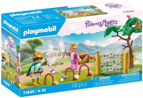PLAYMOBIL Princess Magic Koninklijke kinderen in speeltuin 71849