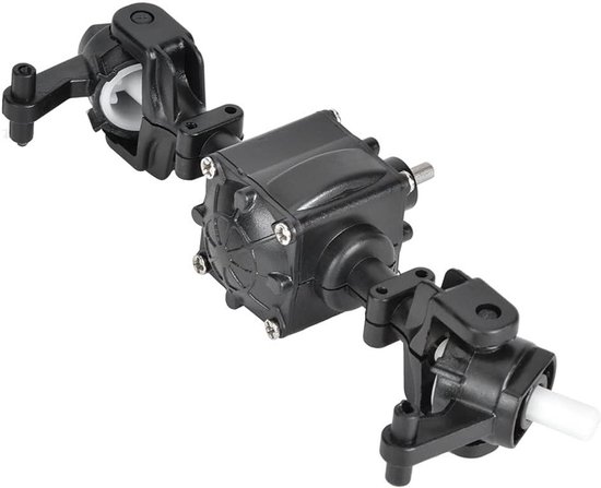 Transmissie-differentiaalas 1/16 versnellingen metalen aandrijfas compatibel met WPL B36 MN77 6-wiel RC-Car (middenbrug)