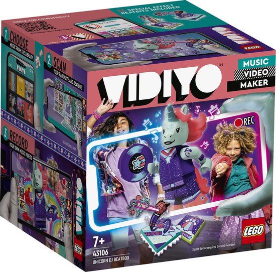 LEGO VIDIYO Unicorn DJ BeatBox - 43106