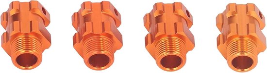 17 mm RC Wheel Hex Naafadapter Set van 4 Aluminiumlegering voor ZD Racing 07 1/7 RC Auto
