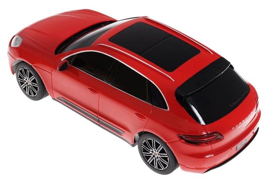 Rastar Rc Porche Macan Turbo 19 Cm Schaal 1:24 Rood