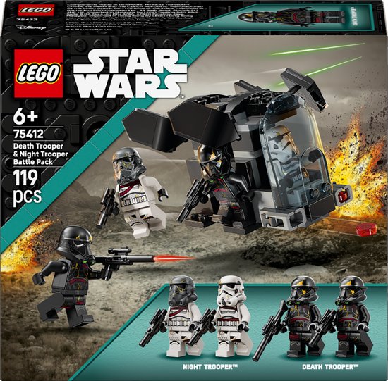 LEGO Star Wars Death Trooper en Night Trooper Battle Pack Set - 75412