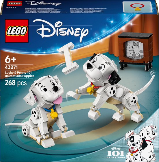 LEGO® Disney Lucky en Penny uit 101 Dalmatiërs - 43271