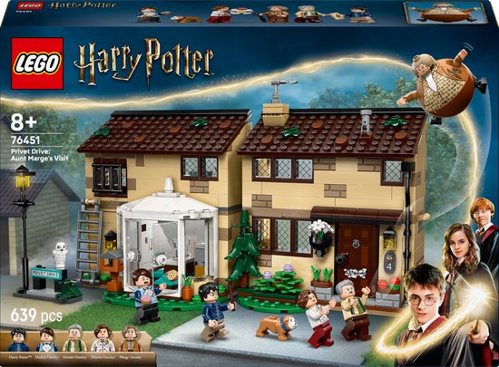 LEGO Harry Potter Ligusterlaan: Bezoek van Tante Margot Bouwpakket - 76451