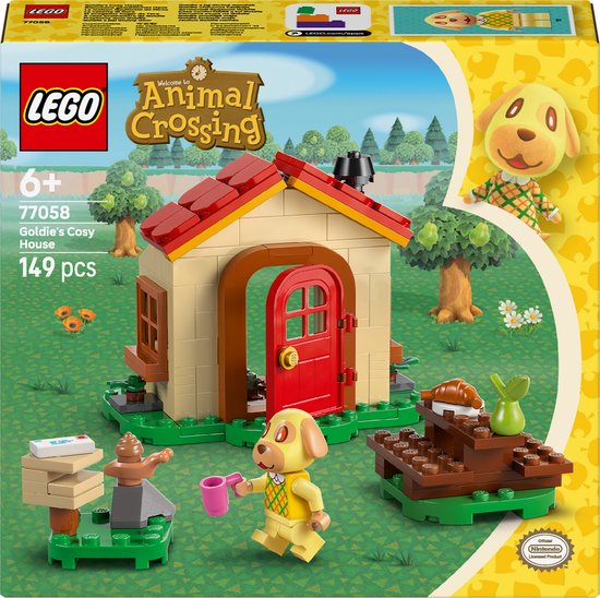 LEGO® Animal Crossing™ Goldies Knusse Huisje Bouwset - 77058