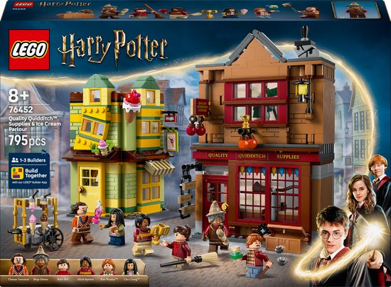 LEGO Harry Potter Zwik & Zwachtels Zwerkbalpaleis en IJssalon Set - 76452