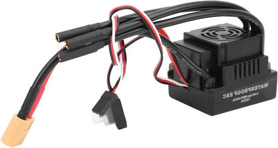 Waterdichte Borstelloze 120A RC ESC Elektronische Snelheidsregelaar voor 1/8 RC-auto (XT60) met Andere Visgereedschappen en -Toebehoren