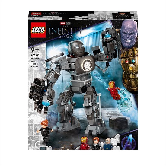 LEGO Marvel Avengers Iron Man: Iron Monger Mayhem - 76190