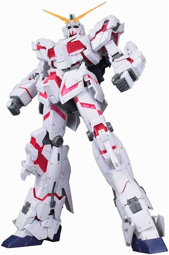 Gundam MG 1/100 RX-0 Unicorn Full Psycho Frame Prototype | Mecha Samurai | Robot technic modelbouw | Transformers speelgoed Classic Creator STEM bouwpakket | Expert technisch bouwpakket voor volwassenen (niet compatibel met Revell / lego )