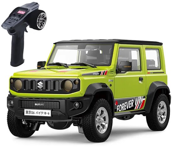 Trasped HG4-53 - RC Suzuki Jimny - 4WD Rock Crawler - Pro Versie - Green - Schaal 1:16