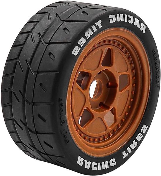 Drift Wheel Hub Banden - Set van 4 - Geschikt voor 1/8 en 1/7 Schaal Modellen - Voor Flat Racing, Off-Road Voertuigen, Korte Trucks, Woestijn Trucks