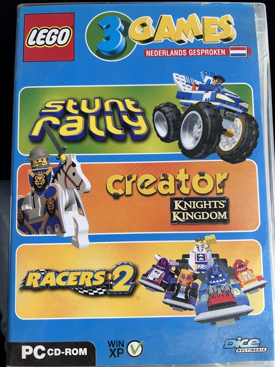 LEGO Bundel (LEGO Stunt + LEGO Knights' Kingdom + LEGO Racers 2) - Windows