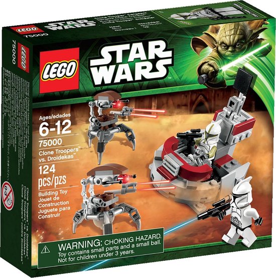 LEGO Star Wars Clone Trooper vs. Droidekas - 75000