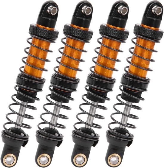 Stabiele schokdempers voor RC auto model (80 mm) - Vervangende onderdelen olievering