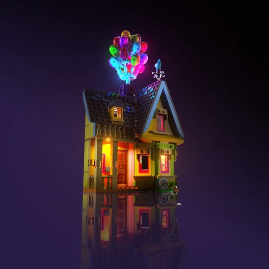Light My Bricks (LMB) 2.0 Lichtset voor LEGO #43217 Disney Huis uit de Film 'Up'