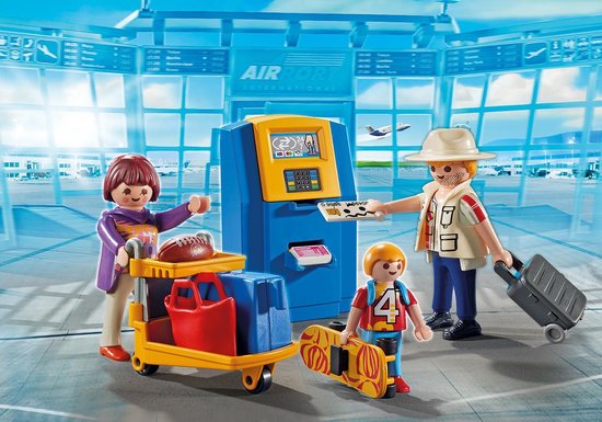 Playmobil Vakantiegangers aan incheckbalie - 5399