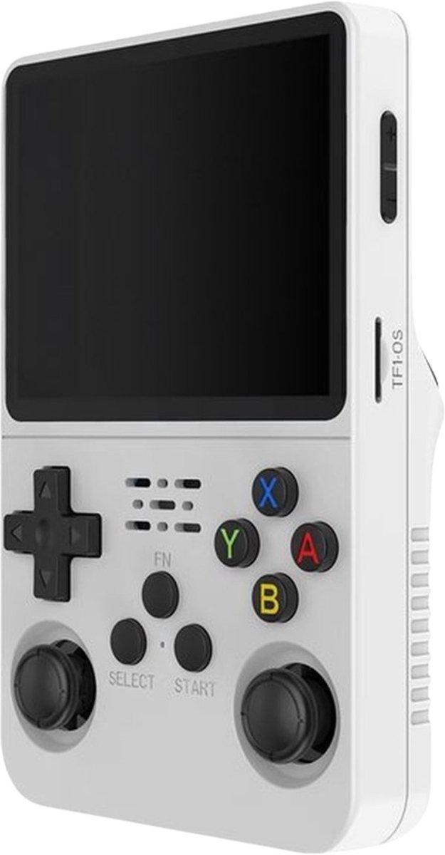 Gamers Vault Retro Handheld Video Game Console - Wit - Classic Model - 15.000 Games - 3,5 Inch IPS Scherm - Linux Systeem - 64GB Opslag
