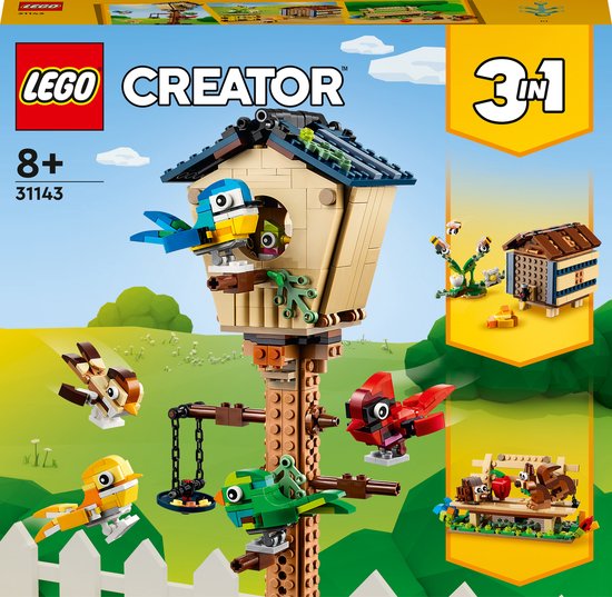 LEGO Creator 3-in-1 Vogelhuisje - 31143