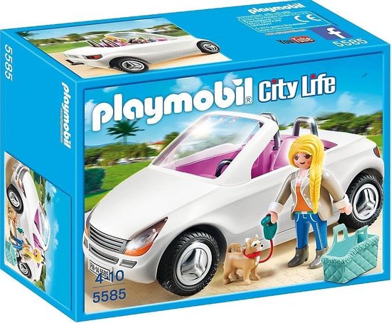Playmobil 70494 / 5585 Witte Cabrio