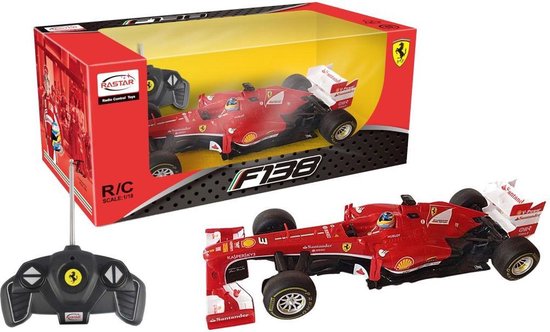 Rastar Radiografisch bestuurbare auto Ferrari F1 1:18 rood 53800