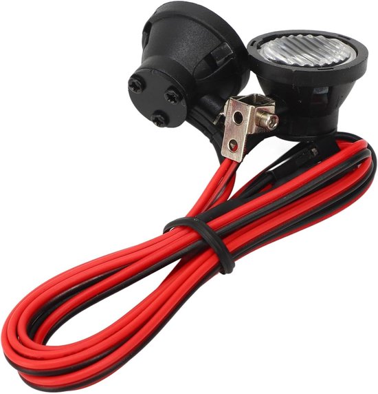 Universele 2LED RC Auto Koplampen en Dakkoplampen - Accessoires Verlichting Voor 1/10 RC Model Crawler Auto's