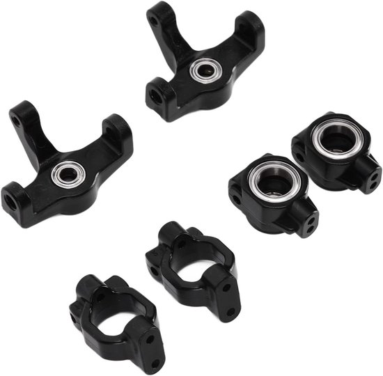 Swing Arm Wheel Seat Kit - Good Workmanship Stainless RC Front Rear Wheel Seat for Wltoys 104001 RC Car (1/10 Scale)