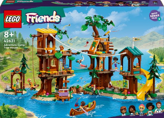 LEGO Friends Avonturenkamp boomhut 42631