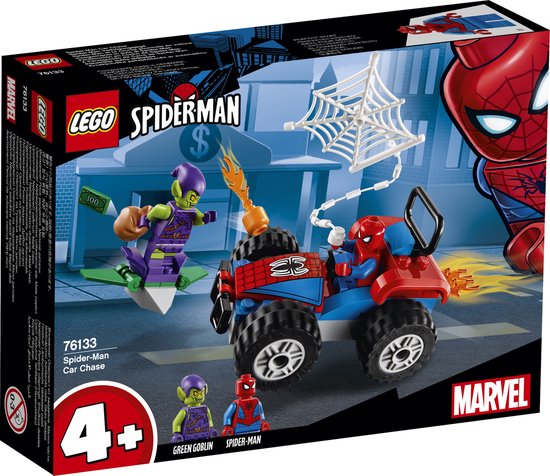 LEGO Marvel Super Heroes Spider-Man auto achtervolging - 76133