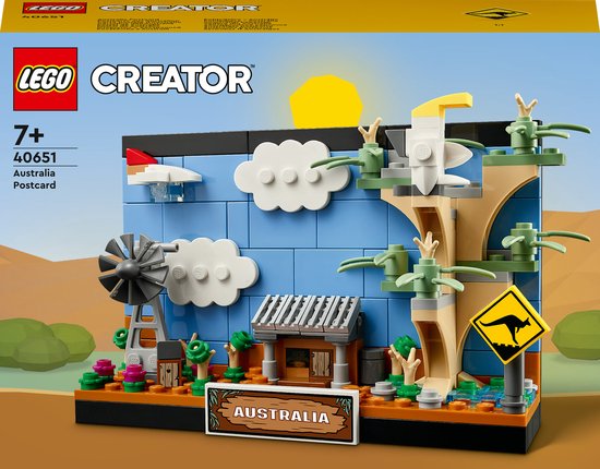 LEGO Ansichtkaart van Australië - 40651