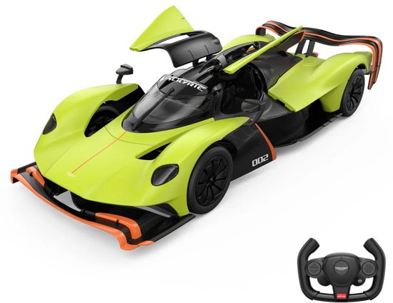 Aston Martin Valkyrie AMR Pro LMDh 1:14 - Bestuurbare Auto - 9 km/u - Voor Jongens en Meisjes - Auto op Afstandsbediening - Groen