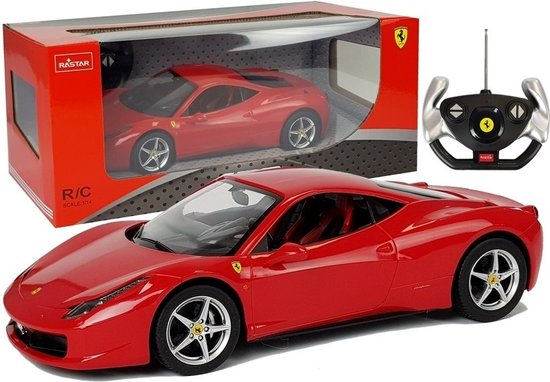 Afstandbestuurbare auto Ferrari Italia 1:14 Rood