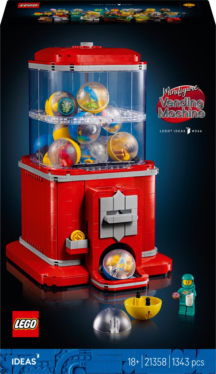 LEGO® Ideas Minifigurenautomaat - Vintage Decoratie - 21358