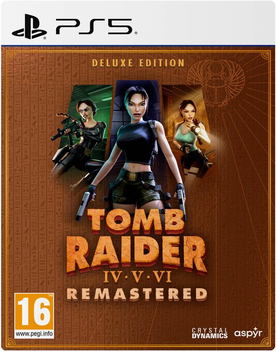 Tomb Raider IV-VI Remastered Starring Lara Croft: Deluxe Edition - PS5