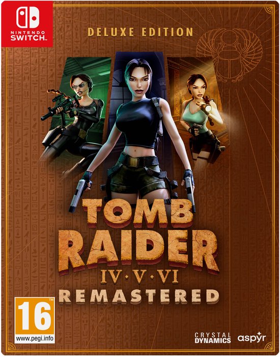 Tomb Raider IV-VI Remastered Starring Lara Croft: Deluxe Edition - Nintendo Switch - FR