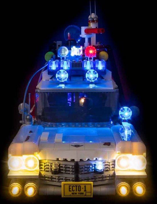 Light My Bricks - Verlichtingsset geschikt voor LEGO Ghostbusters Ecto 1 set 10274 + Afstandsbediening